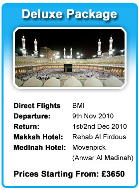 Hajj Deluxe Package